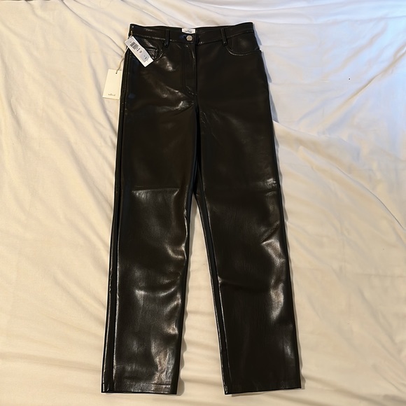 Aritzia Melina Vegan Leather Pants - Picture 3 of 5